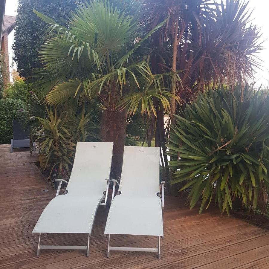 Mathieu Grande Chambre Entre Caen Et La Mer Chambre Terrasse Jardin Et Piscine المظهر الخارجي الصورة